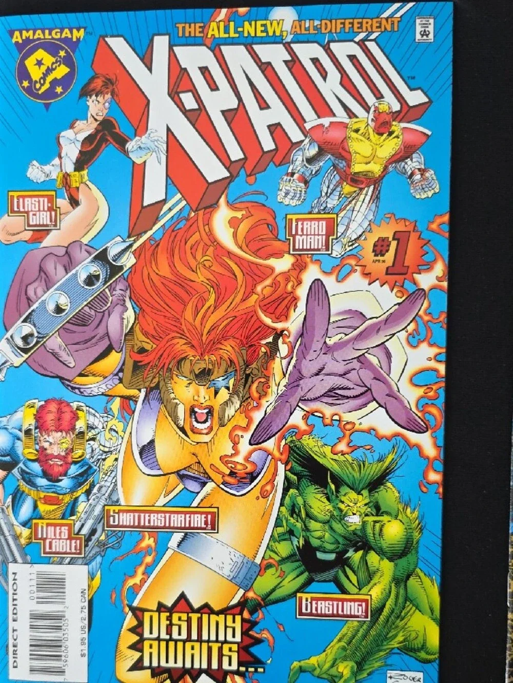 Vintage 90s Amalgam Comic Book Variery Pack (10)